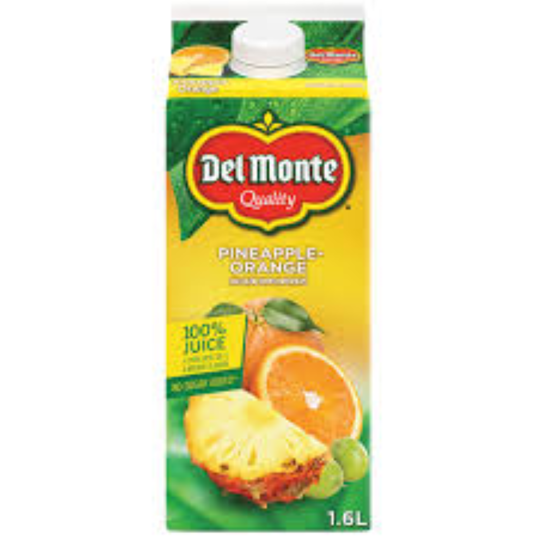 DELMONTE PINEAPPLE & ORANGE BLEND 1LT